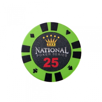 Фишка для игры в покер National 25 13,5 г