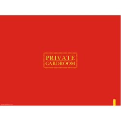 Сукно Private Cardroom 100x75 см красное