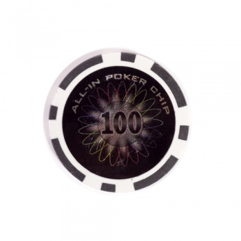 Фишка для игры в покер All In 100 13,5 г