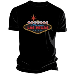 Футболка Las Vegas City черная
