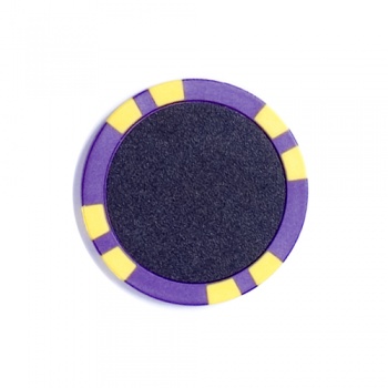 Фишка для игры в покер Vacant фиолетовая 10,5 г